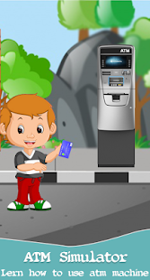 ATM Simulator : Bank ATM learning Kids game(圖1)-速報App