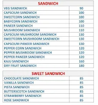 Shree Annapoorneshwari Dose Corner menu 2