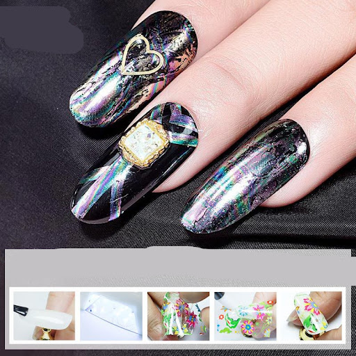 Title 4, Saviland Nail Art Star Transfer Adhesive