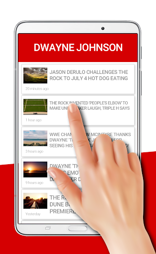 Dwayne The Rock Johnson Live News