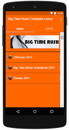 Big Time Rush Complete Lyrics