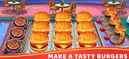 Burger Shop: Hamburger Cooking Screenshot