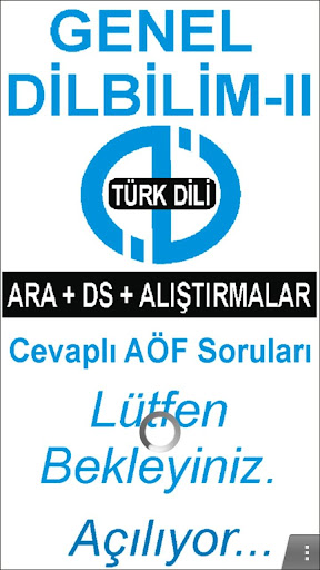 AÖF GENEL DİLBİLİM-II