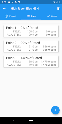 Screenshot NFPA 20 Fire Pump Testing