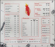 Shawarma Kings menu 2