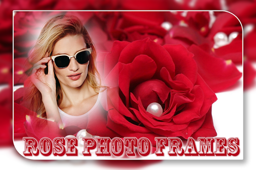 Red Rose Photo Frame