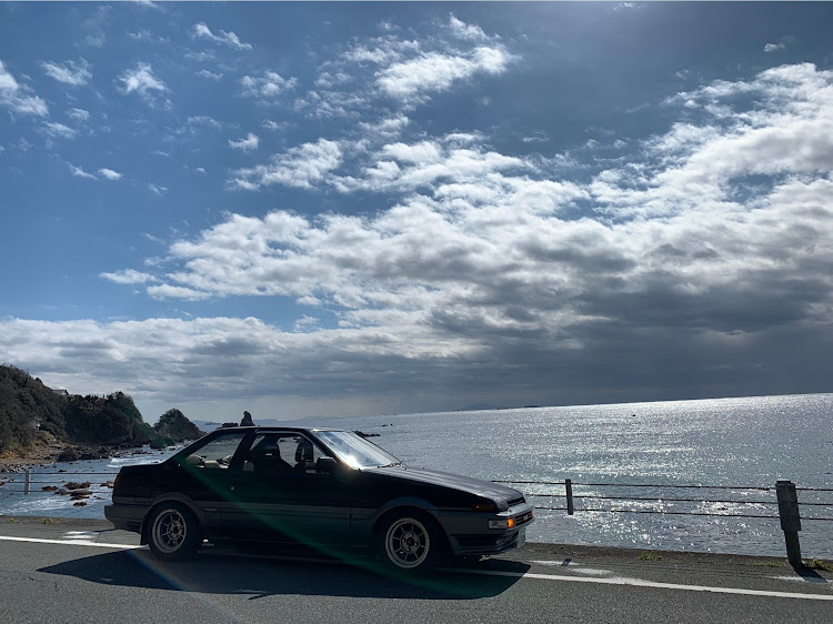 スプリンタートレノのAE86トレノ・ドライブ・西伊豆ツーリングに関するカスタム事例の投稿画像2枚目