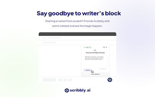 Scribbly AI: ChatGPT Email Assistant