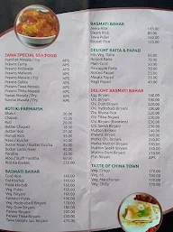 Tawa Delight menu 7