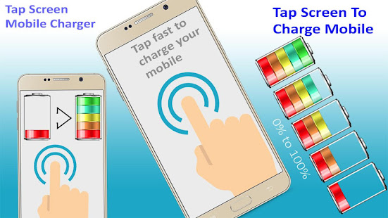Tap Mobile Screen New Battery Fast Charger Prank(圖5)-速報App