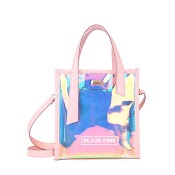 Túi xách Blackpink trong suốt 7 sắc cầu vồng