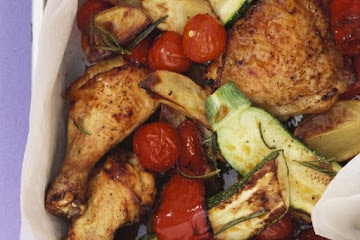Mediterranean Chicken with Roasted Vegetables