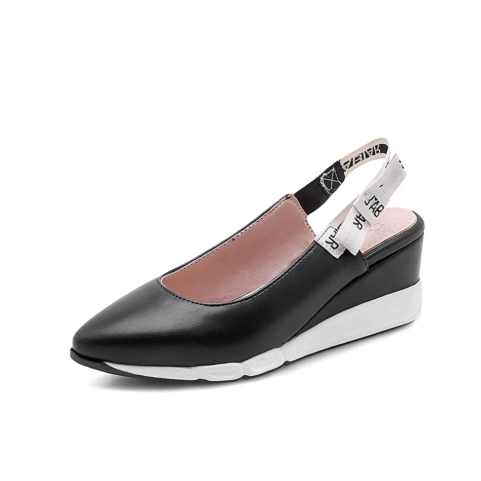 Sandali da Donna Tinta Unita Baotou a Punta Calzature Estive Eleganti e Confortevoli Scarpe Femminili Versatili per Ogni Occasione