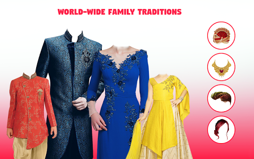 Traditional Family - Family Photo Editor Suits app