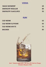 My Bar Cafe menu 5