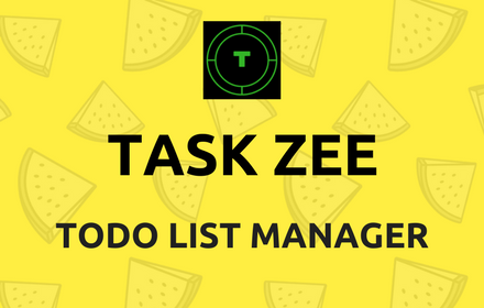 Task Zee - Todo List Manager Preview image 0