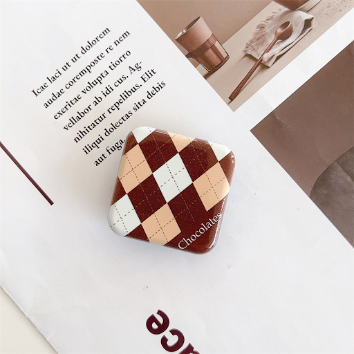 Title 4, Small Retro Phone Case Mirror Bracket Vintage S...