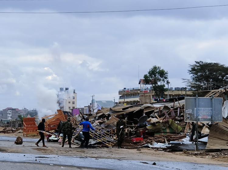 CHAOS: Kahawa West is a no go zone