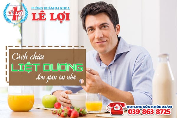 Chế độ dinh dưỡng khoa học để cải thiện liệt dương