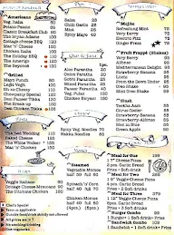 Unique Brew Cafe menu 1