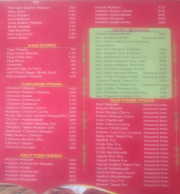 Ruby menu 