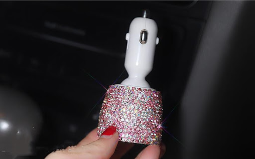 Title 4, Crystal Dual USB Car Charger – Simultaneously c...