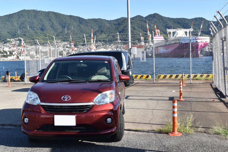パッソのフォグランプ・後期化・呉ポートピア・ドライブ・秋の全国交通安全運動に関するカスタム事例の投稿画像6枚目