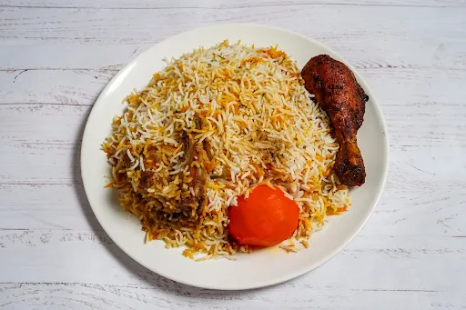 Double Chicken Piece Biryani