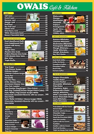 Owais Cafe & Kitchen menu 3
