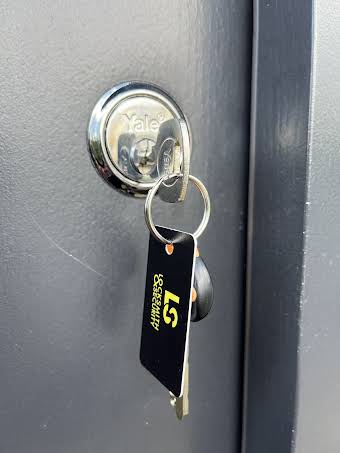 Replaced front door keys for client  album cover