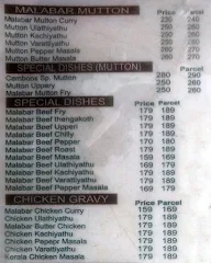 Thalassery Camboose menu 5