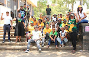 ANC Youth League supporters.