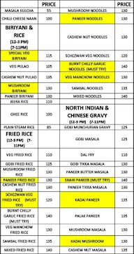 Sree Akshayas Veg Restaurant menu 3