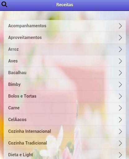Receitas com fotos