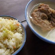 灶頂 原汁排骨湯,高麗菜飯