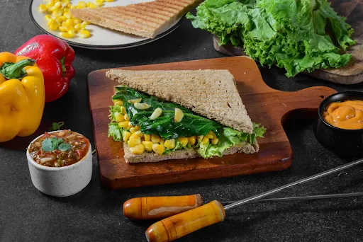 Spinach Corn Sandwich