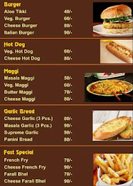 Karnavati Snacks menu 2