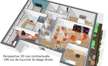 appartement à Paris 15ème (75)