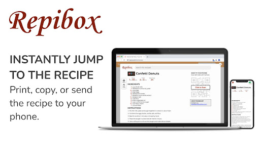 Repibox - Recipe Viewer Extension