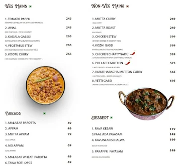 Chattynadu menu 