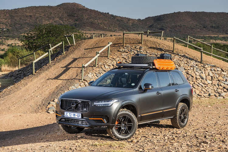 The orginal Beast was a rock crawling Volvo XC90. Picture: Waldo Sweigers.