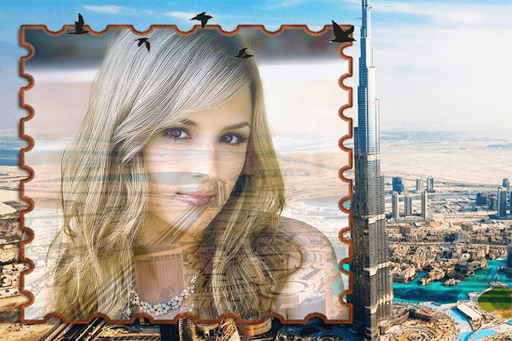 Dubai Photo Frame Editor