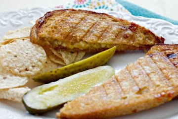 Corn and Cheese Paninis