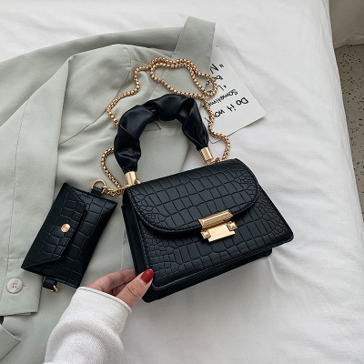 Title 3, Textured Versatile Chain Shoulder Messenger Bag...