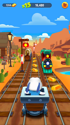 Talking Tom Gold Run screenshot #2