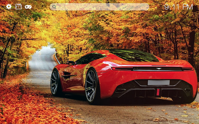 Aston Martin HD new free tab theme