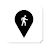 Map, Navigation for Pedestrian icon