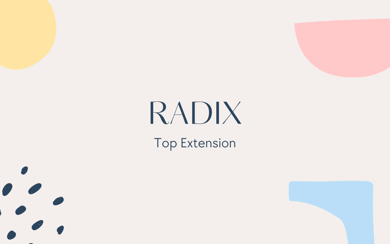 Radix Clicks Preview image 0