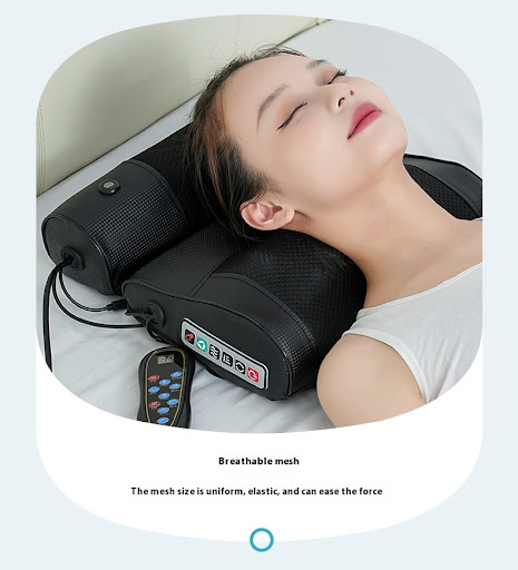 Title 4, Multifunctional Massage Pillow for Cervical, Lu...