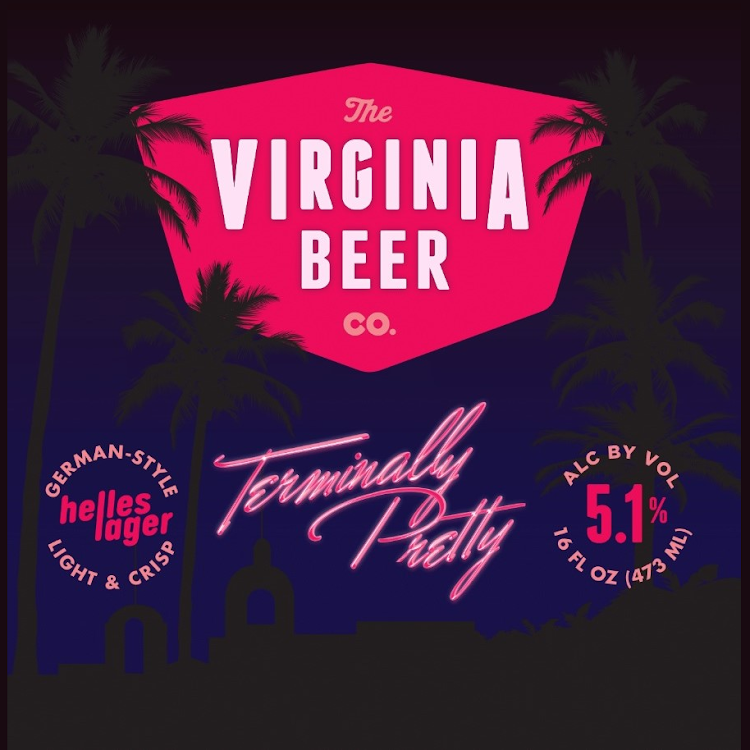 Logo of Virginia Beer Co. Terminally Pretty